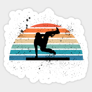 Vintage Retro Parkour freerunning Sticker